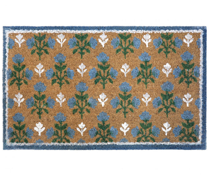 Jaipur Doormat | Blue/Green