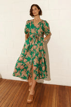 Load image into Gallery viewer, Ebb Dress | K&#39;gari palm green