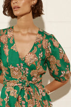 Load image into Gallery viewer, Ebb Dress | K&#39;gari palm green