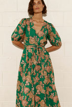 Load image into Gallery viewer, Ebb Dress | K&#39;gari palm green