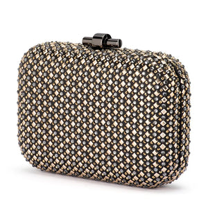Ellen Hotfix Clutch | Metallic