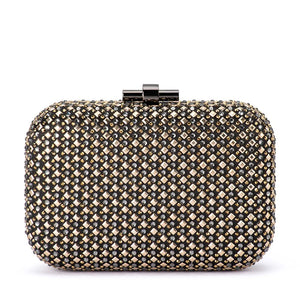 Ellen Hotfix Clutch | Metallic