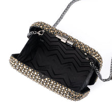 Load image into Gallery viewer, Ellen Hotfix Clutch | Metallic