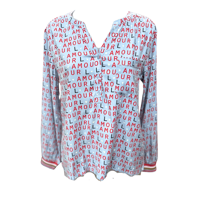 L'amour Shirt | Kentucky Blue