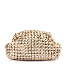 Load image into Gallery viewer, Everly Hand Woven Clutch | Gold