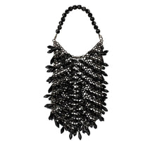 Load image into Gallery viewer, Florence Chainmail Bag | Black
