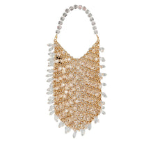 Load image into Gallery viewer, Florence Chainmail Bag | Champagne
