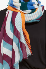 Load image into Gallery viewer, Gamma Scarf | Blue Brown