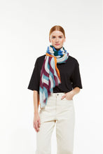 Load image into Gallery viewer, Gamma Scarf | Blue Brown