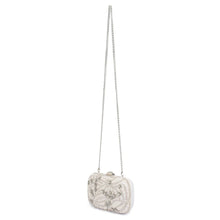 Load image into Gallery viewer, GABRIEL Encrusted Clutch | White