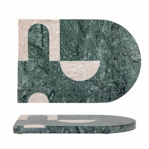 Abrianna Cutting Board | Green Marble