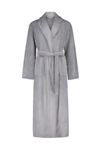 Load image into Gallery viewer, Desiré Grey Long Plush Robe