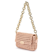 Load image into Gallery viewer, GISELLE Woven Shoulder Bag | Blush