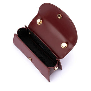 Hailey Top Handle Bag | Burgundy