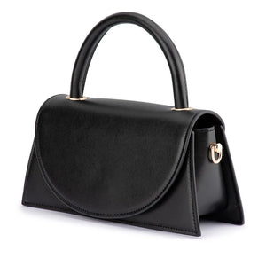 Hailey Top Handle Bag | Black