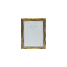 Load image into Gallery viewer, Hammered Gold Photo Frame