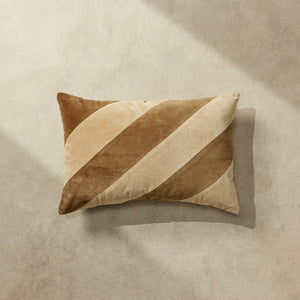 Frankie Cushion | Mushroom/Beige