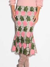 Load image into Gallery viewer, Courtney Skirt | Pink &amp; Emerald