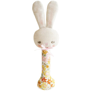 Bunny Stick Rattle | Sweet Marigold