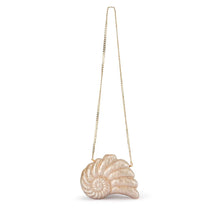 Load image into Gallery viewer, Indi Acrylic Shell Clutch | Natural