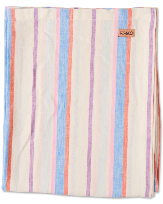 Maldives Stripe Linen Tablecloth