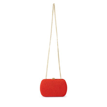 Load image into Gallery viewer, Martina Coiled Rope Clutch | Red