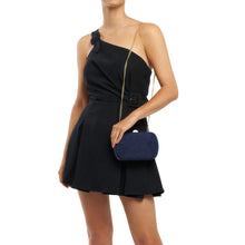 Load image into Gallery viewer, Martina Coiled Rope Clutch | Navy