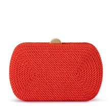 Load image into Gallery viewer, Martina Coiled Rope Clutch | Red
