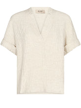 Load image into Gallery viewer, Ebbi Sylia Blouse | Pearled Ivory