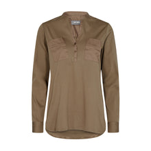 Load image into Gallery viewer, Jovie Jersey Blouse | Tan