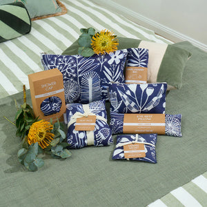 Linen Laundry Bag | Navy Natives