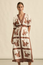 Load image into Gallery viewer, Portrait Dress | Coffee Collage