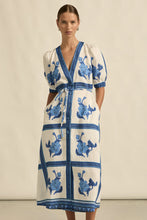 Load image into Gallery viewer, Portrait Dress | Azure Collage
