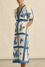 Load image into Gallery viewer, Portrait Dress | Azure Collage