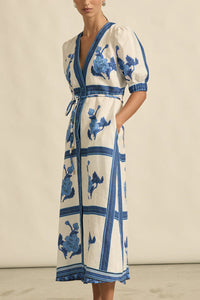Portrait Dress | Azure Collage