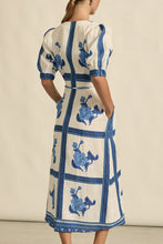 Load image into Gallery viewer, Portrait Dress | Azure Collage