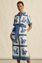 Load image into Gallery viewer, Roam Dress | Azure Collage