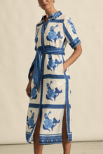 Load image into Gallery viewer, Roam Dress | Azure Collage