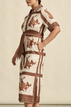 Load image into Gallery viewer, Roam Dress | Coffee Collage