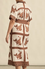 Load image into Gallery viewer, Roam Dress | Coffee Collage