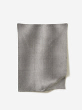 Load image into Gallery viewer, Gingham Washed Cotton Tea Towel | Olive