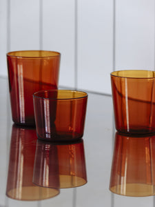 Glass Tumbler 360ml | Amber