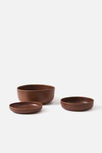 Small Milu Serving Bowl | Eggplant