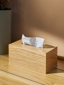 Oku Tissue Box Large | Natural Oak