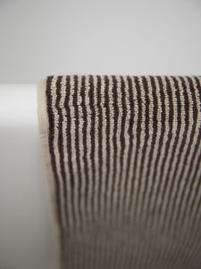 Stripe Cotton Bath Towel | Cocoa/Bone