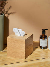 Load image into Gallery viewer, Oku Tissue Box Small | Natural Oak