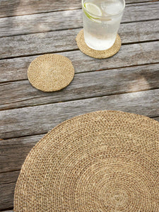 Woven Coaster | Natural Set/4