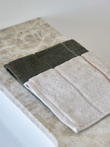Pia Cotton Face Cloth | Ivy/Multi