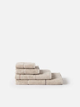 Load image into Gallery viewer, Pia Cotton Face Cloth | Oat/Multi