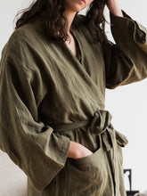 Load image into Gallery viewer, Ivy Linen Robe